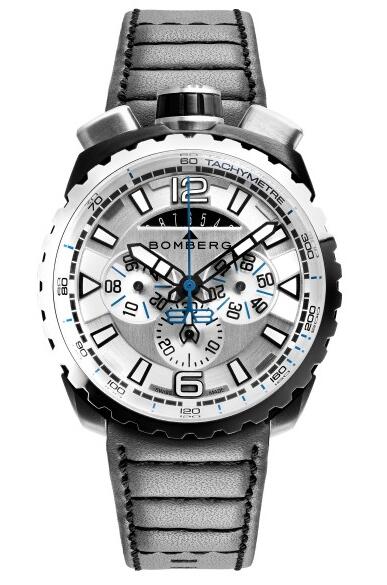 Review Bomberg Bolt-68 BS45CHSP.050-5.3 Grey Sapphire 45mm Replica mens watch - Click Image to Close